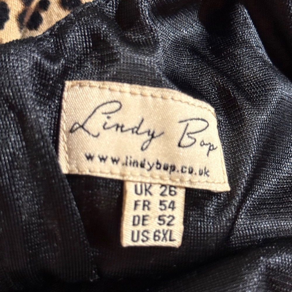 LINDY BOP ROCKABILLY LEOPARD DRESS - Picture 3 of 11